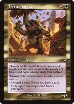 Territorial Kavu (MH2-425) - rare - Etched Foil