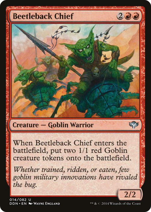 Beetleback Chief (DDN-014) - uncommon