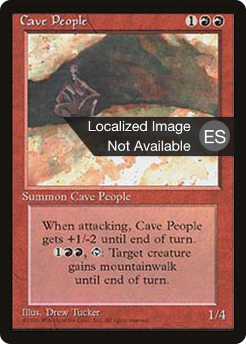 Cave People (4BB-181) - uncommon
