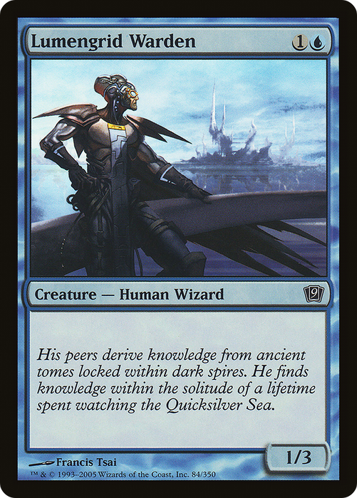 Lumengrid Warden (9ED-84★) - common - Foil