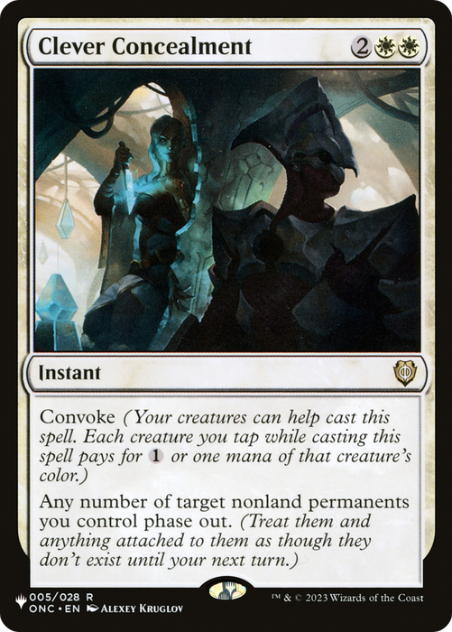 Clever Concealment (LIST-ONC-5) - rare