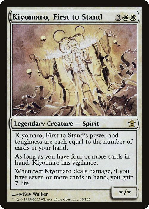Kiyomaro, First to Stand (SOK-018) - rare - Foil