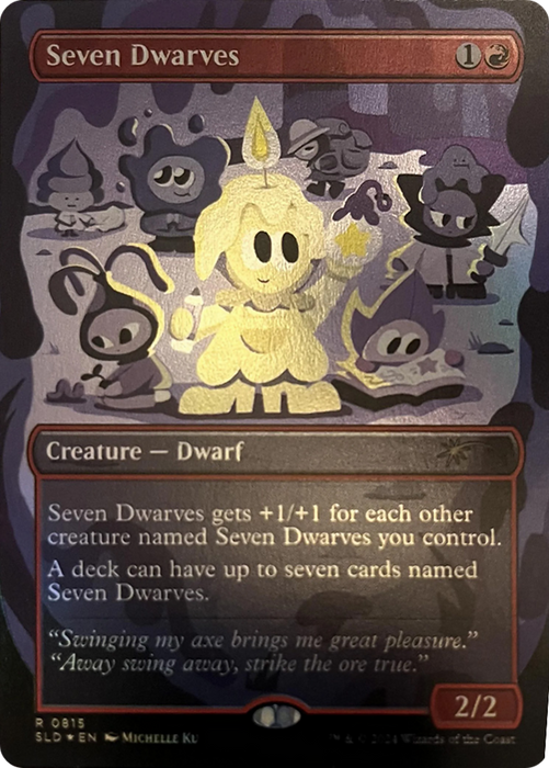 Seven Dwarves (0815) (SLD-815) - rare - Foil