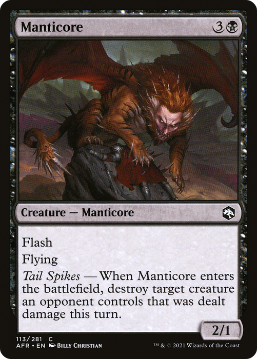 Manticore (AFR-113) - common - Foil