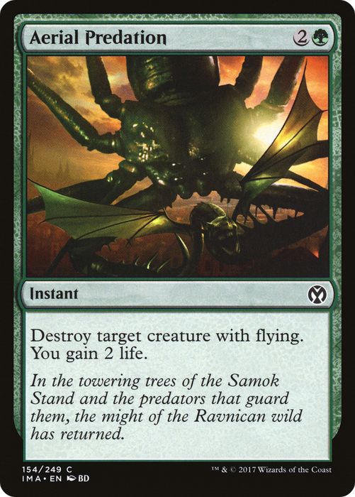 Aerial Predation (IMA-154) - common - Foil
