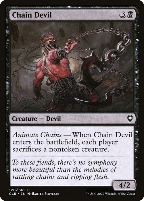 Chain Devil (CLB-120) - common - Foil