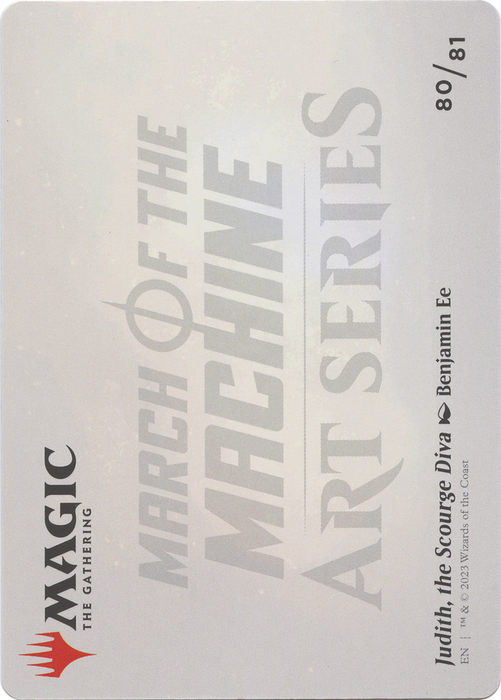 Judith, the Scourge Diva // Judith, the Scourge Diva (AMOM-080) - common (Borderless) - Foil