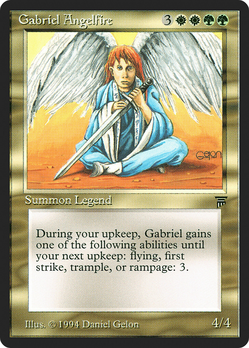 Gabriel Angelfire (LEG-226) - rare