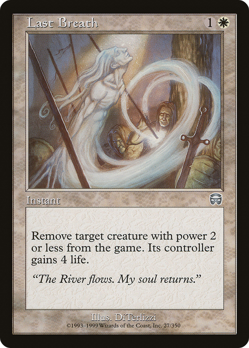 Last Breath (MMQ-027) - uncommon - Foil