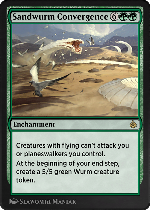 Sandwurm Convergence (AKR-215) - rare