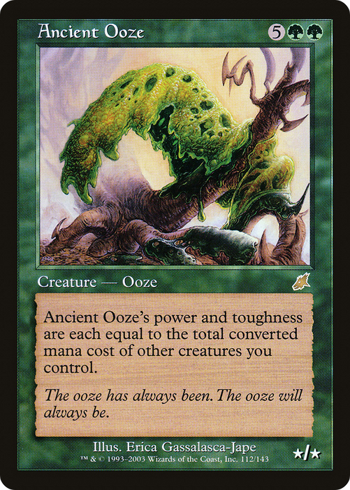 Ancient Ooze (SCG-112) - rare - Foil