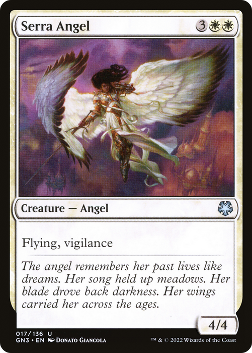 Serra Angel (GN3-017) - uncommon