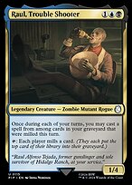 Raul, Trouble Shooter (PIP-115) - uncommon