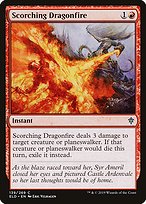 Scorching Dragonfire (ELD-139) - common - Foil