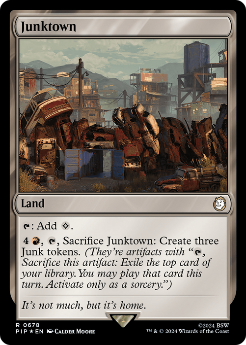 Junktown (PIP-678) - rare - Foil