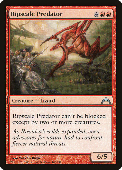 Ripscale Predator (GTC-103) - uncommon - Foil