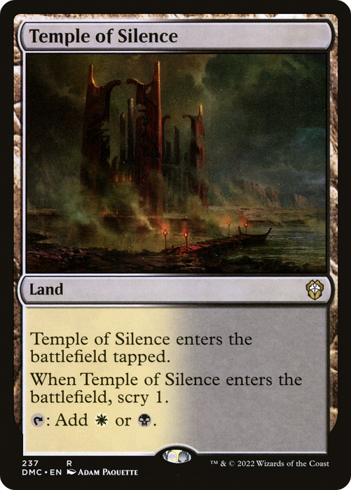 Temple of Silence (DMC-237) - rare