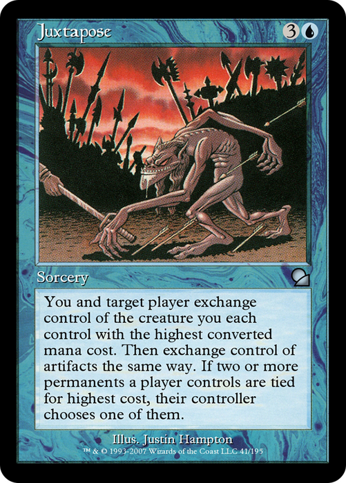 Juxtapose (ME1-041) - uncommon - Foil
