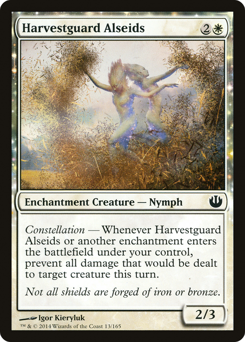 Harvestguard Alseids (JOU-013) - common: (enchantment)