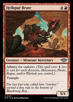 Hellspur Brute (OTJ-127) - uncommon - Foil