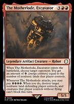 The Motherlode, Excavator (PIP-062) - rare - Foil