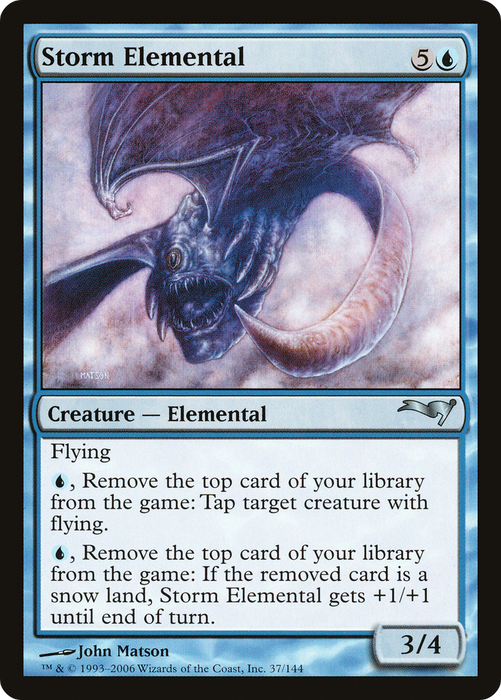 Storm Elemental (CTD-037) - uncommon