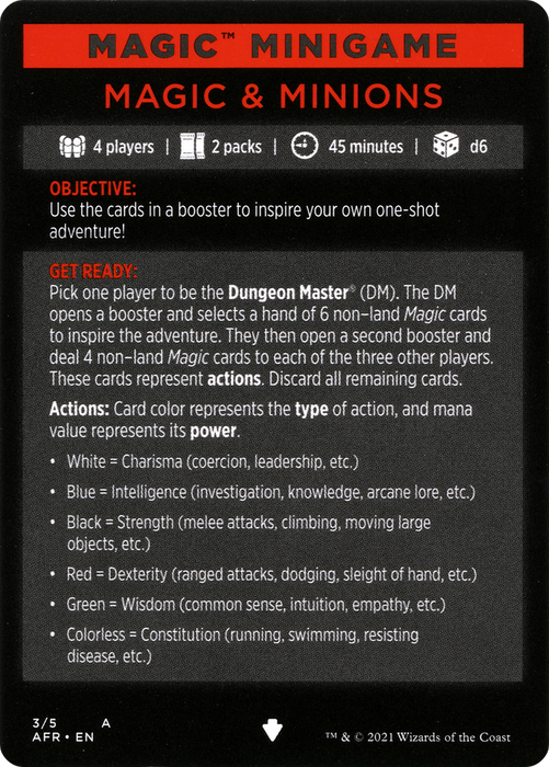 Magic and Minions // Magic and Minions (cont'd) (MAFR-003) - common