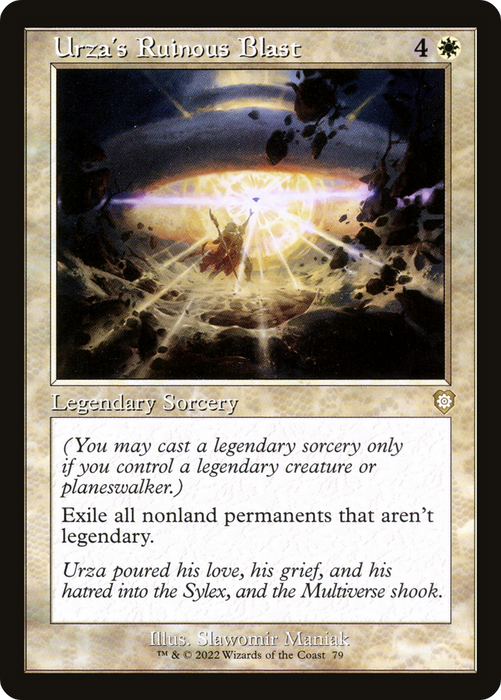 Urza's Ruinous Blast (BRC-079) - rare