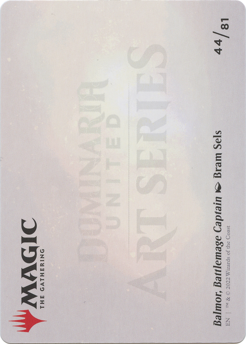 Balmor, Battlemage Captain // Balmor, Battlemage Captain (ADMU-044) - common (Borderless)