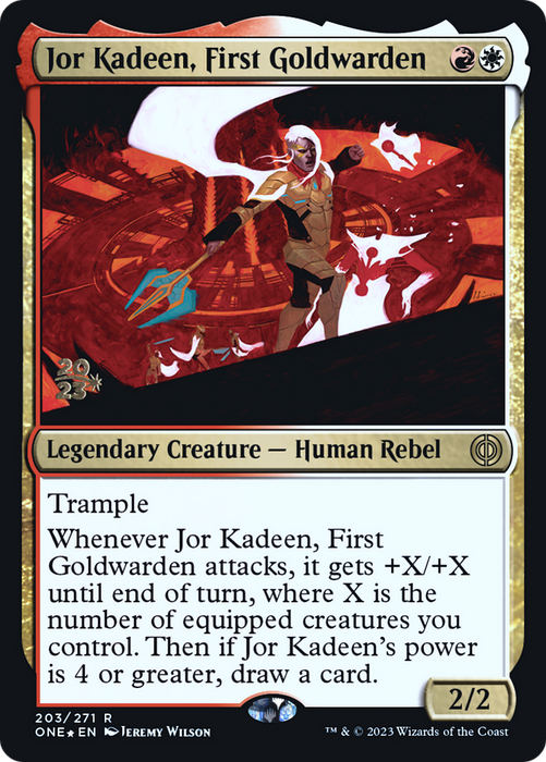 Jor Kadeen, First Goldwarden (PRE-203S) - rare - Foil