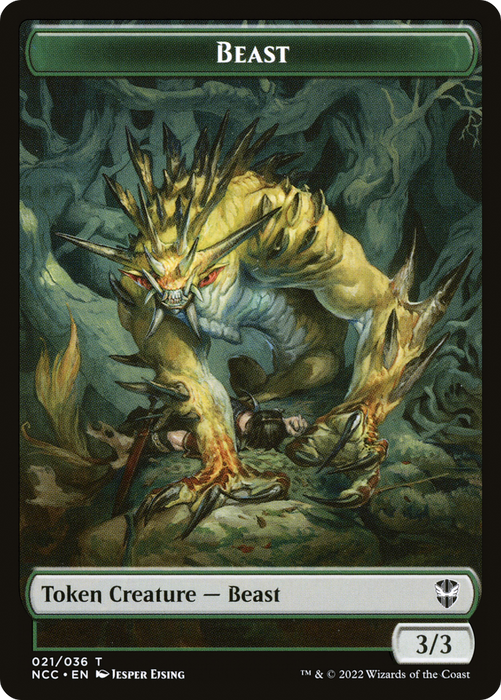 Beast (TNCC-021) - common - Foil