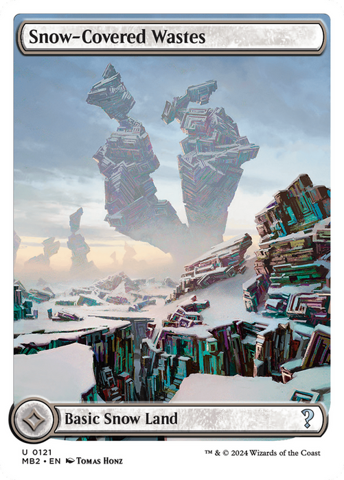 Snow-Covered Wastes (MB2-121) - uncommon: (snow)