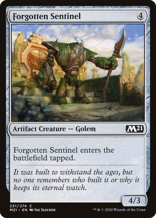 Forgotten Sentinel (M21-231) - common - Foil