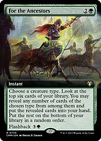 For the Ancestors (CMM-770) - rare: (Extended Art) - Foil