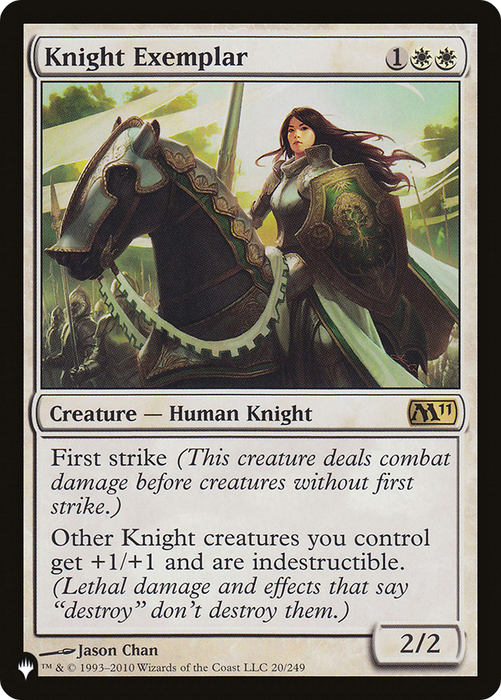 Knight Exemplar (LIST-M11-20) - rare