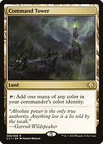Command Tower (CC1-008) - rare - Foil