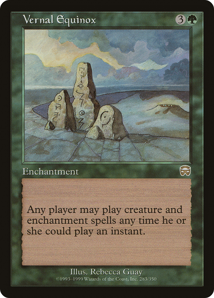 Vernal Equinox (MMQ-283) - rare - Foil