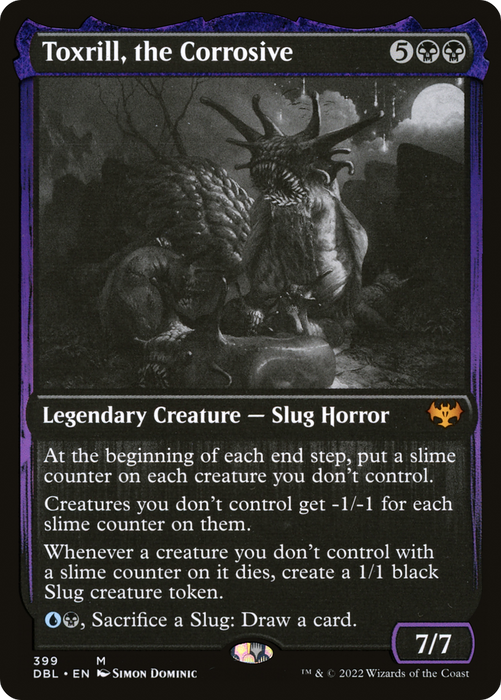 Toxrill, the Corrosive (DBL-399) - mythic - Foil