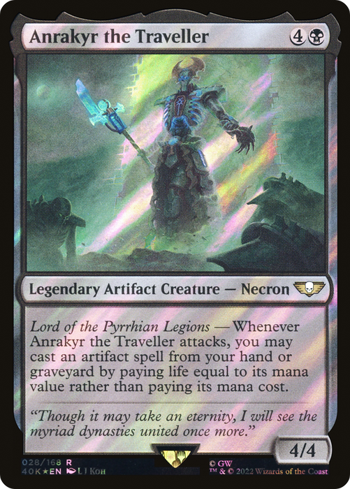 Anrakyr the Traveller (40K-28★) - rare - Foil