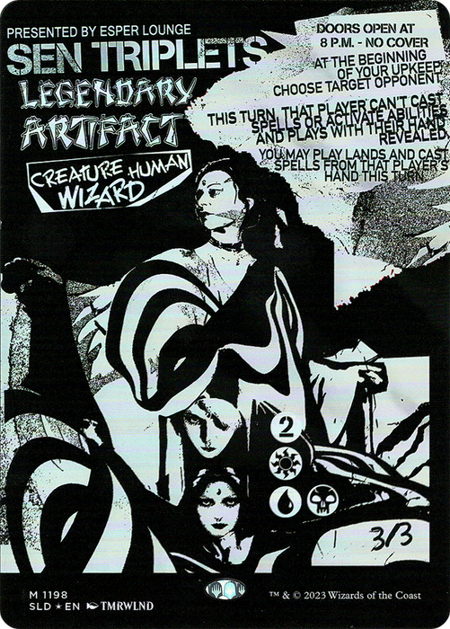 Sen Triplets (SLD-1198) - mythic (Borderless) - Foil