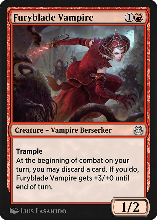 Furyblade Vampire (SIR-156) - uncommon
