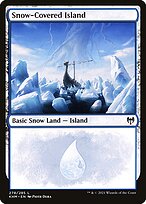 Snow-Covered Island (KHM-278) - common: (snow)