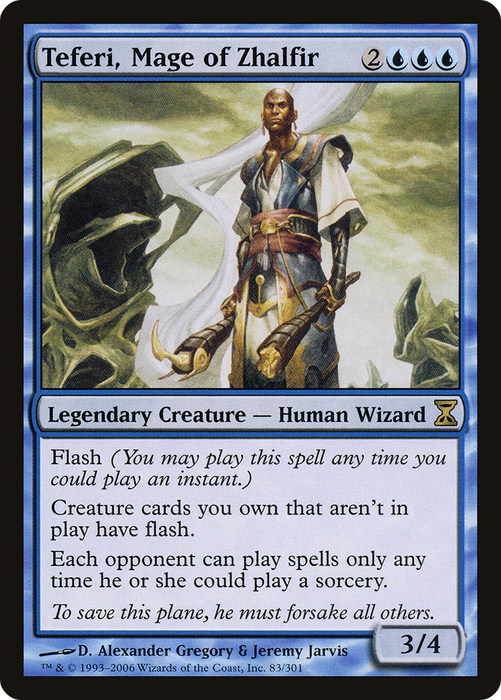 Teferi, Mage of Zhalfir (TSP-083) - rare - Foil
