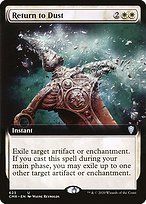 Return to Dust (CMR-623) - uncommon: (Extended Art) - Foil