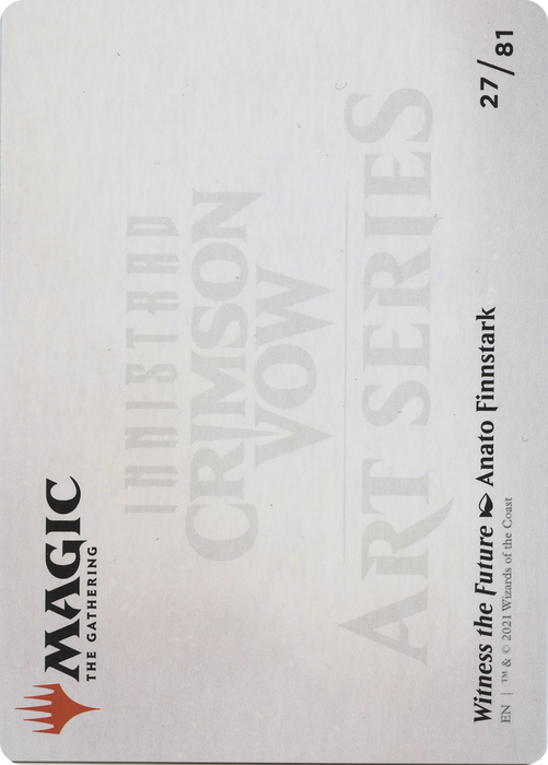 Witness the Future // Witness the Future (AVOW-027) - common (Borderless)