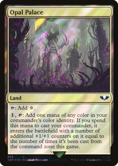 Opal Palace (40K-286★) - common - Foil
