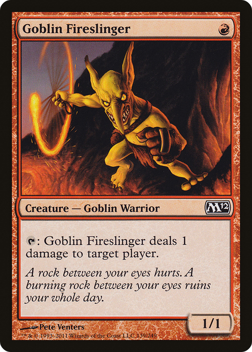 Goblin Fireslinger (M12-139) - common