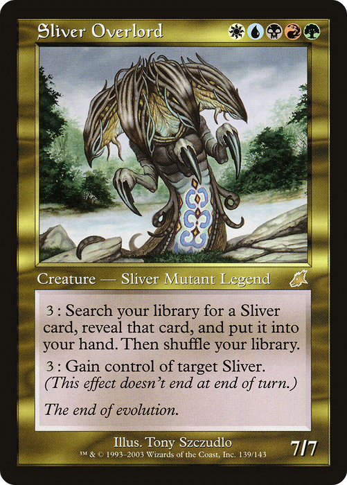 Sliver Overlord (SCG-139) - rare