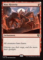 Mass Hysteria (INR-164) - rare: (enchantment) - Foil