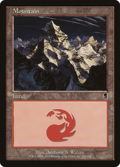 Mountain (ODY-343) - common - Foil